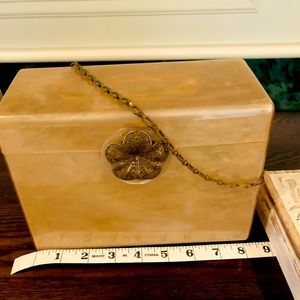 Vintage 1950s lucite purse